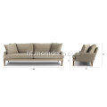 Luxu Shitake Taupe Sofa Twal